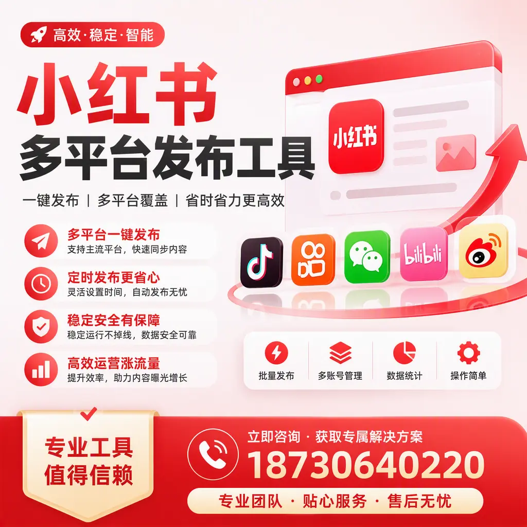 在 双河 小红书多平台发布工具的市场前景分析